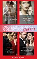 Modern Romance April 2019 Books 1-4: The Italian Demands His Heirs (Billionaires at the Altar) / Innocent’s Nine-Month Scandal / Chosen as the Sheikh’s Royal Bride / Claiming My Untouched Mistress