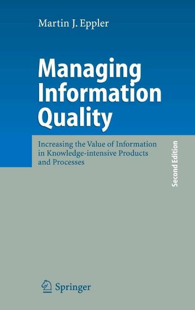 Managing Information Quality