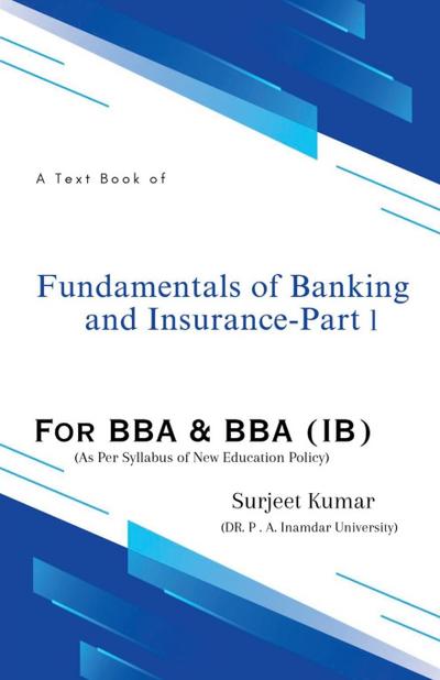 Fundamentals of Banking and Insurance - Part I