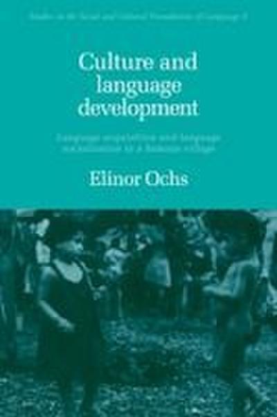Culture and Language Development