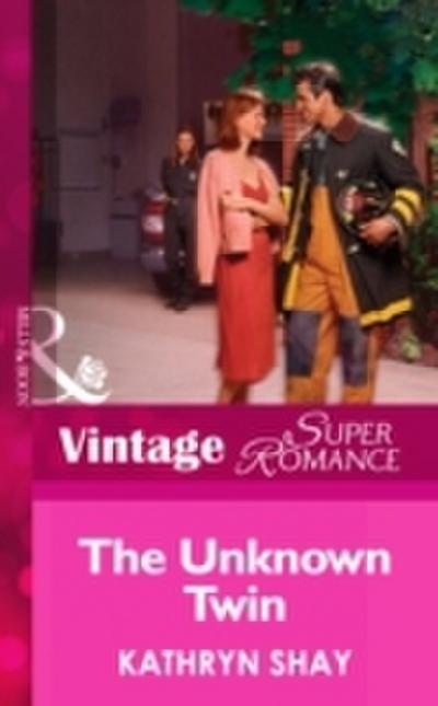 Unknown Twin (Mills & Boon Vintage Superromance) (Code Red, Book 3)