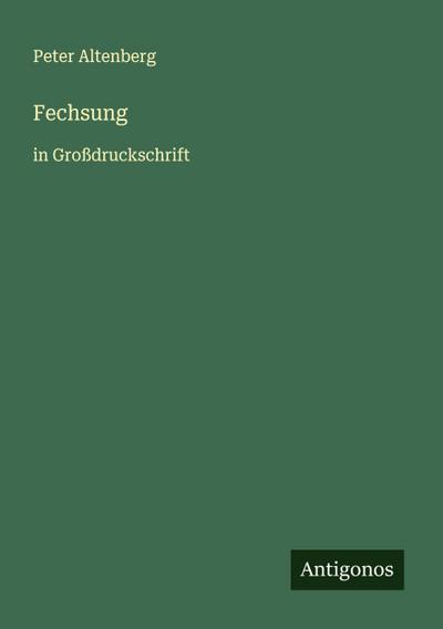 Fechsung