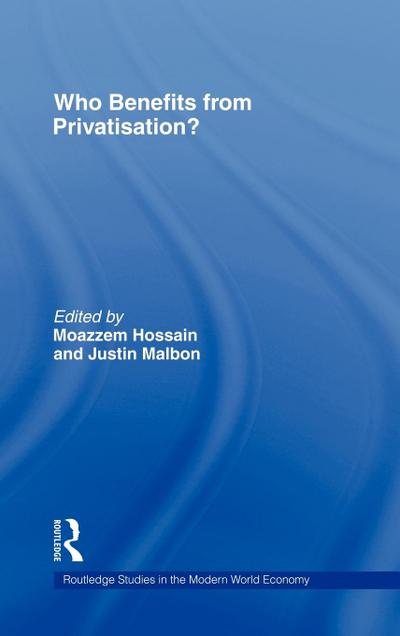 Who Benefits from Privatisation?