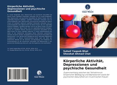 Körperliche Aktivität, Depressionen und psychische Gesundheit