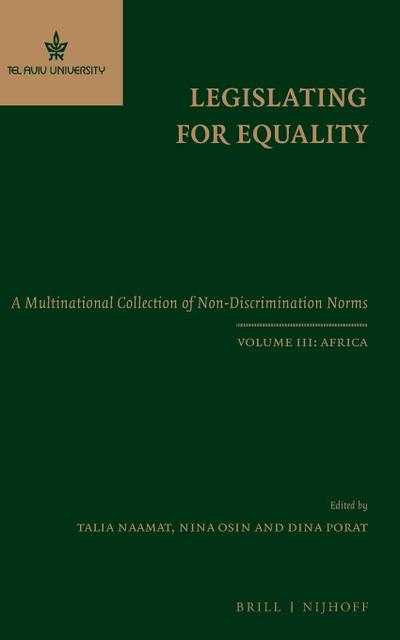 Legislating for Equality