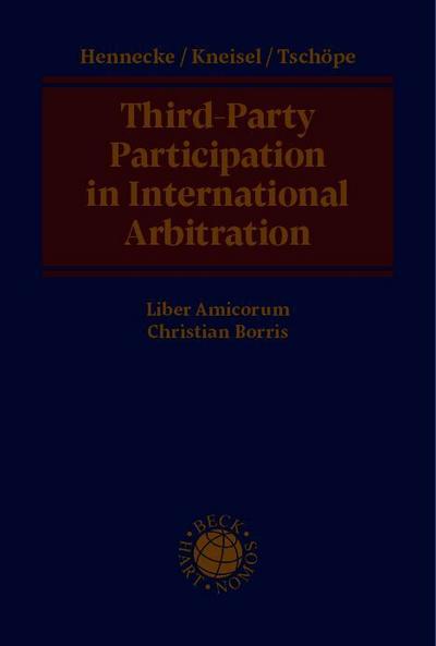 Third-Party Participation in International Arbitration