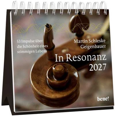 Wochenkalender 2027: In Resonanz 