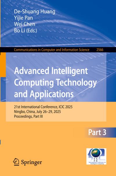 Advanced Intelligent Computing Technology and Applications