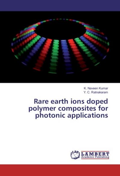 Rare earth ions doped polymer composites for photonic applications