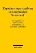 Kapitalmarktgesetzgebung im Europäischen Binnenmar