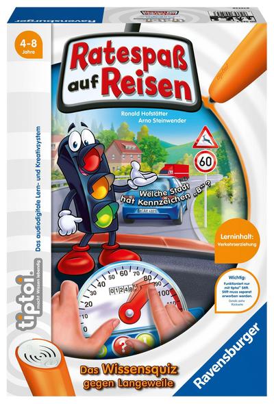 Ravensburger 00525 - Tiptoi: Ratespaß auf Reisen (ohne Stift)