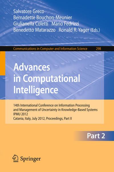 Advances in Computational Intelligence, Part II