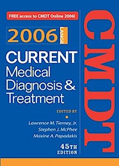 Current Medical Diagnosis & Treatment, 2006