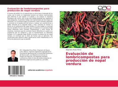 Evaluación de lombricompostas para producción de nopal verdura