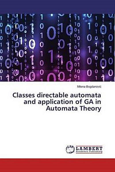 Classes directable automata and application of GA in Automata Theory