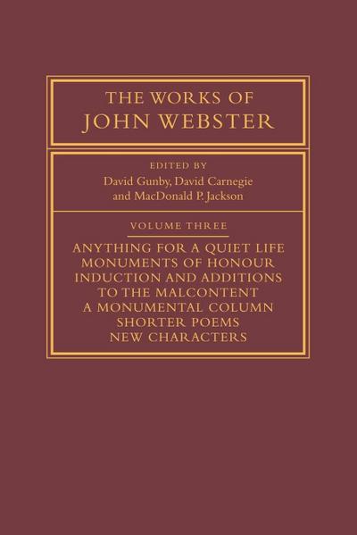 The Works of John Webster