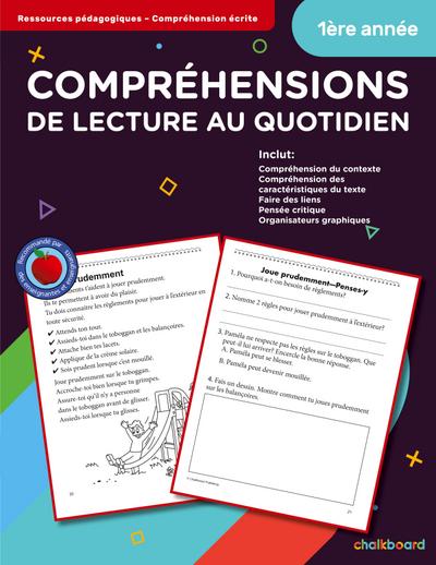 Comprehension de Lecture au Quotidien 1