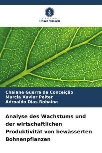 Analyse des Wachstums und der wirtschaftlichen Produktivität von bewässerten Bohnenpflanzen