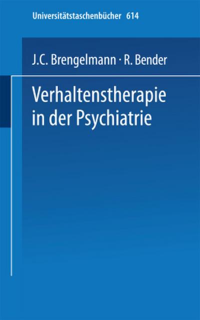Verhaltenstherapie in der Psychiatrie