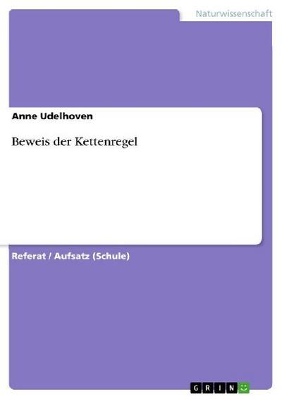 Beweis der Kettenregel 