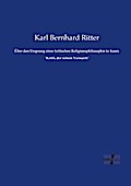 Über den Ursprung einer kritischen Religionsphilos