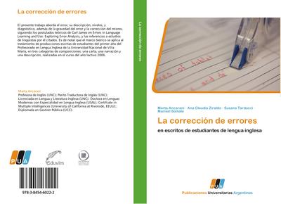 La corrección de errores