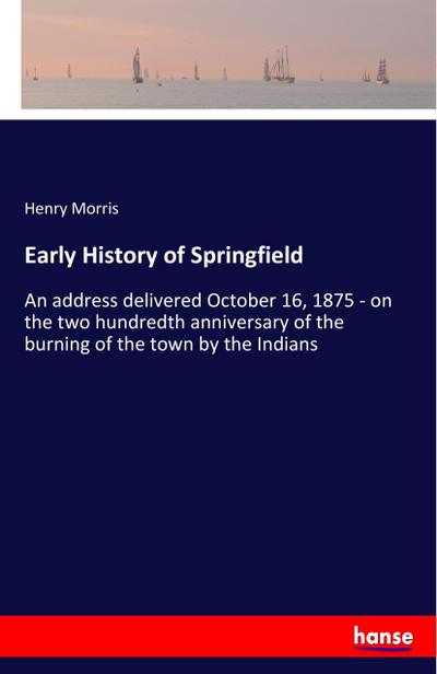 Early History of Springfield