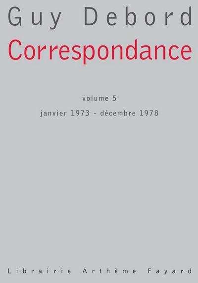 Correspondance, volume 5