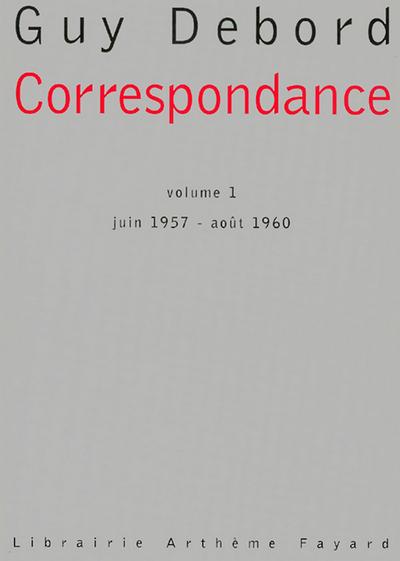 Correspondance - volume 1