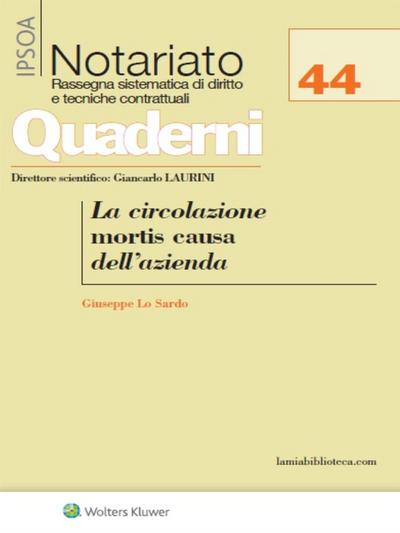 La circolazione mortis causa dell’azienda