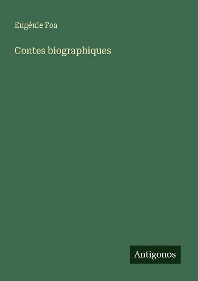 Contes biographiques