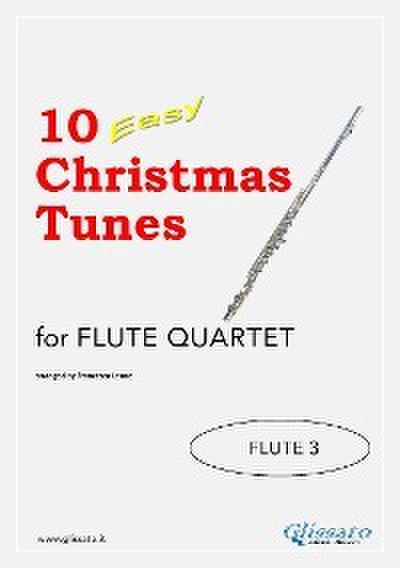Flute 3 part of "10 Easy Christmas Tunes" for Flute Quartet