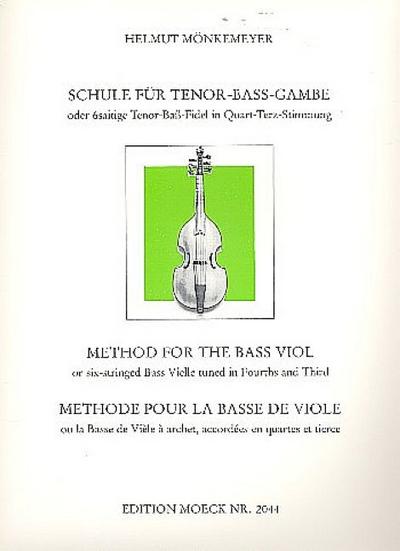 Schulefür Tenor-Bass-Gambe oder 6-saitige Tenor-Bass-Fidel in