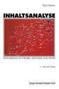 Inhaltsanalyse