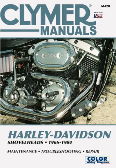 Harley-Davidson Shovelhead Motorcycle (1966-1984) Clymer Repair Manual