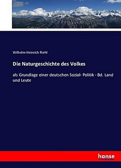 Die Naturgeschichte des Volkes