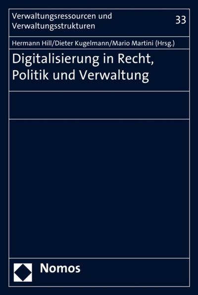 Digitalisierung in Recht, Politik und Verwaltung