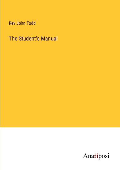 The Student’s Manual