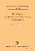 Die Historia von den sieben weisen Meistern und dem Kaiser Diocletianus