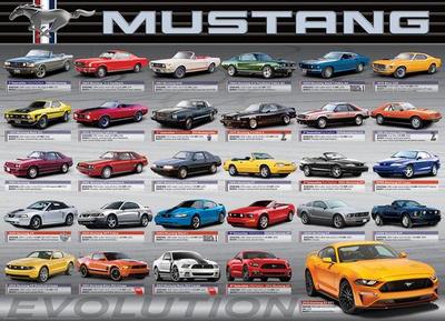 Ford Mustang Evolution (Puzzle)