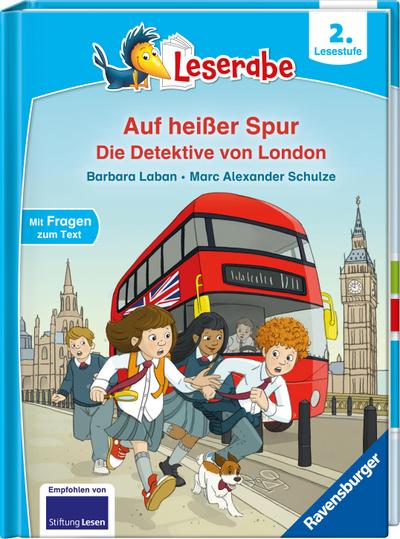 Leserabe 2. Lesestufe - Auf heißer Spur - Die Detektive von London