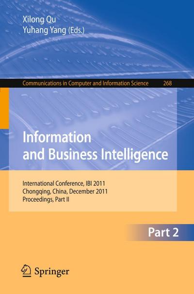 Information and Business Intelligence. Pt.II