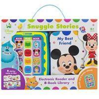 Disney Baby: Snuggle Stories Me Reader Jr Electronic Reader and 8-Book Library Sound Book Set