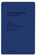 Phase Transitions Cargèse 1980