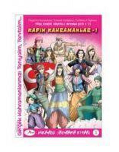 Kadin Kahramanlar 1 Boyama Kitabi