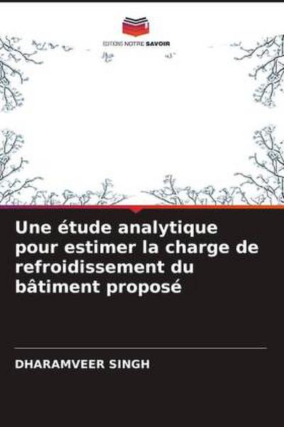 Une étude analytique pour estimer la charge de refroidissement du bâtiment proposé