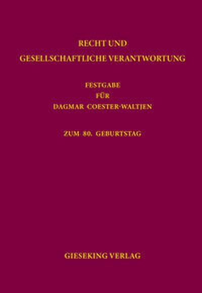 Recht und gesellschaftliche Verantwortung