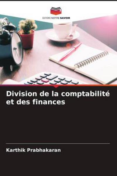 Division de la comptabilité et des finances