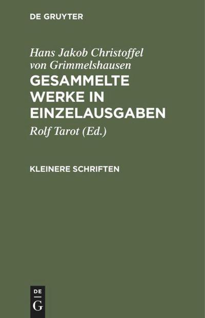 Kleinere Schriften