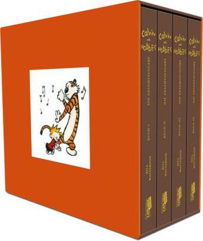 Calvin und Hobbes: Gesamtausgabe - Paperback, 4 Teile